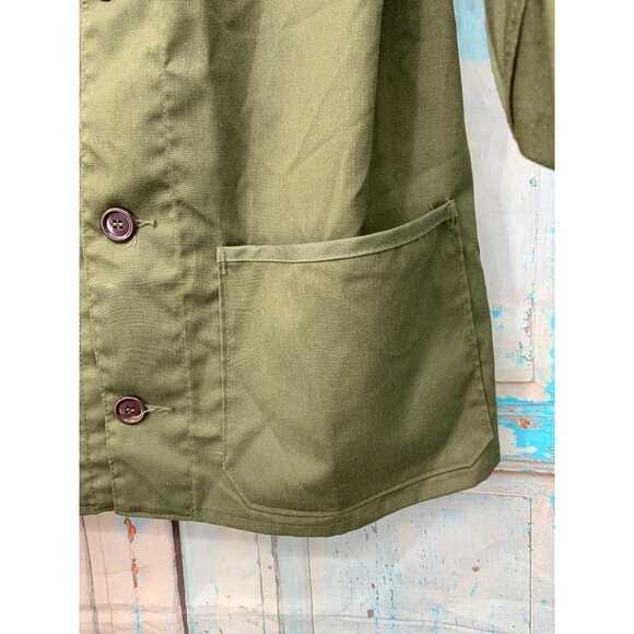 10X Shooters Jacket Size 44 Olive Green Fatigue Marksman Shooting Jacket - Picture 5 of 14